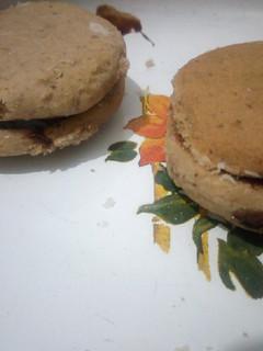 Una foto de Alfajores de chocolate