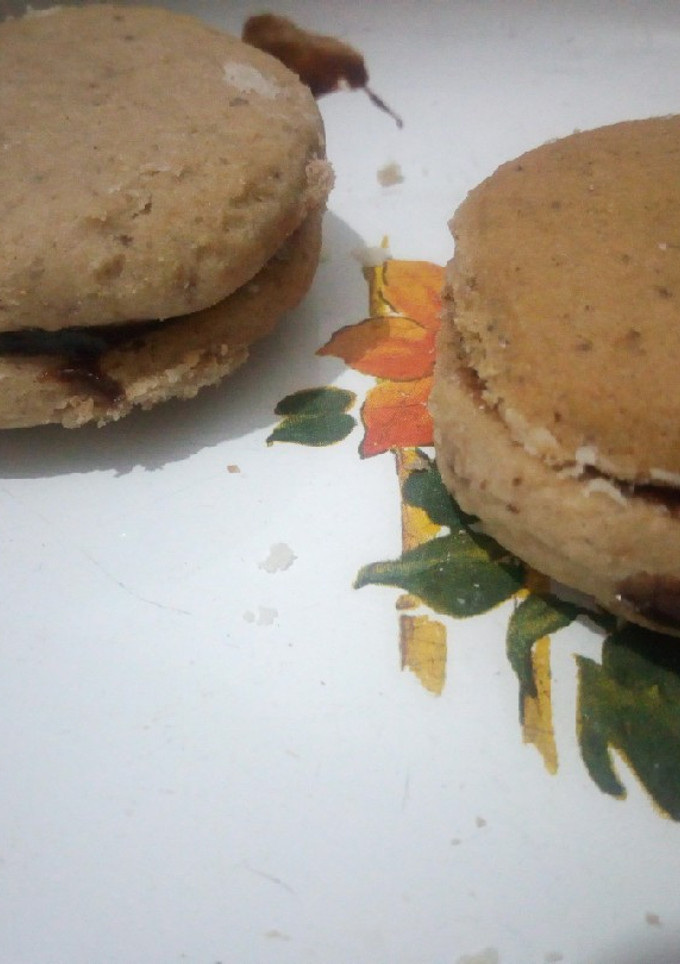 Una foto de Alfajores de chocolate
