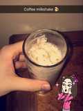 Coffee milkshake مخفوق الحليب والشوكلاته