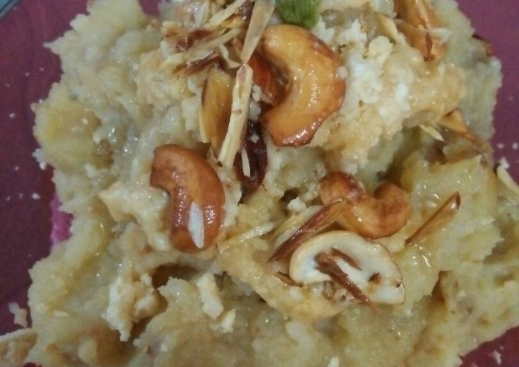 Potatoes halwa