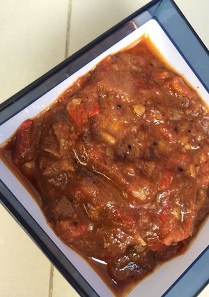 Foto resep Sambel Terasi Udang level 5