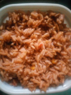A picture of Jolloff Rice.