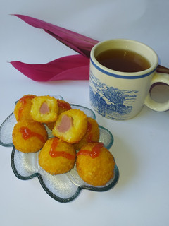 Foto resep Potato Cheese Ball