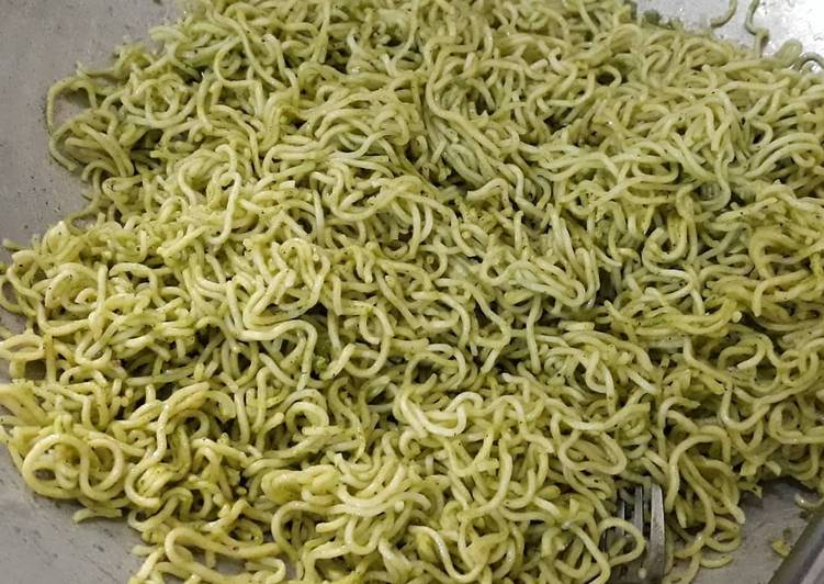 Resep Oseng mie hijau yang Enak