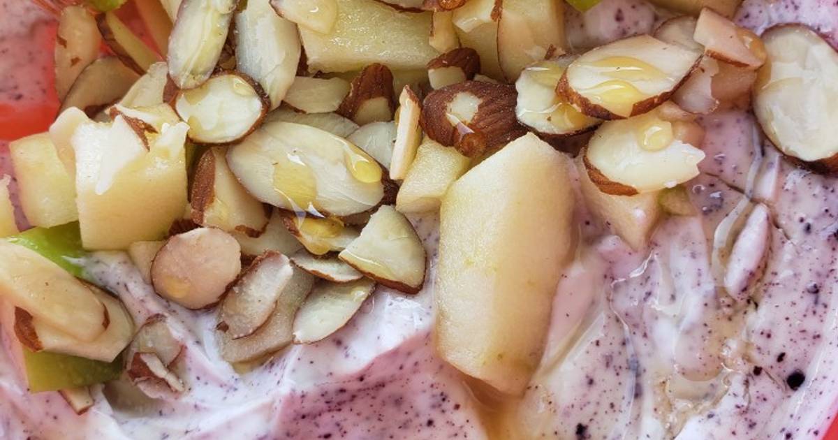 Yogur con fruta deshidratada - La Cocina de Enloqui