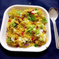 A picture of Healthy protein chaat bite in 5 min minute.