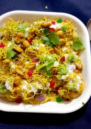 A picture of Healthy protein chaat bite in 5 min minute.