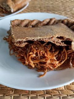 Una foto de Empanada de pulled pork