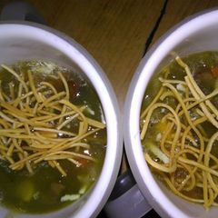 A picture of Manchow soup.