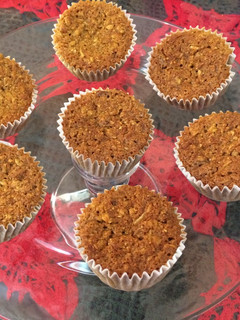 Una foto de Cakes de zanahoria con avena