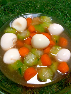 Foto resep Sayur Oyong Wortel Telur Puyuh