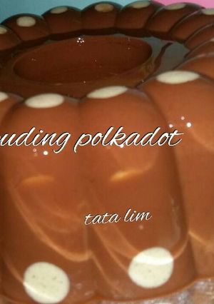 Foto resep Puding Polkadot
