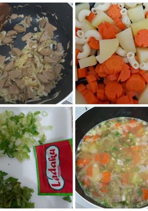 Foto resep Soup Makaroni ala Dhani