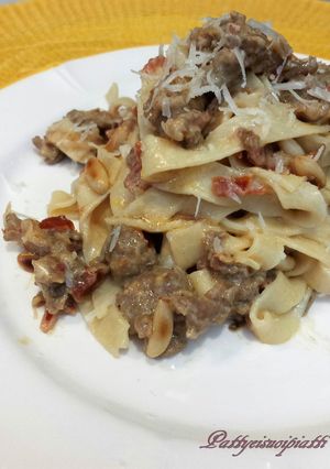 Foto di #boccatv Tagliatelle saporite rustiche