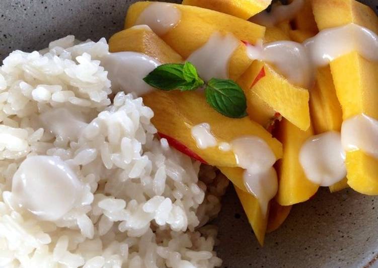 Thai Mango with Sweet Sticky Rice