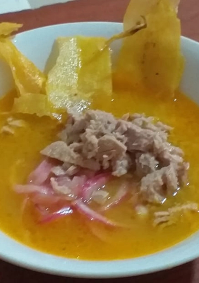 Una foto de Encebollado de Atún en lata