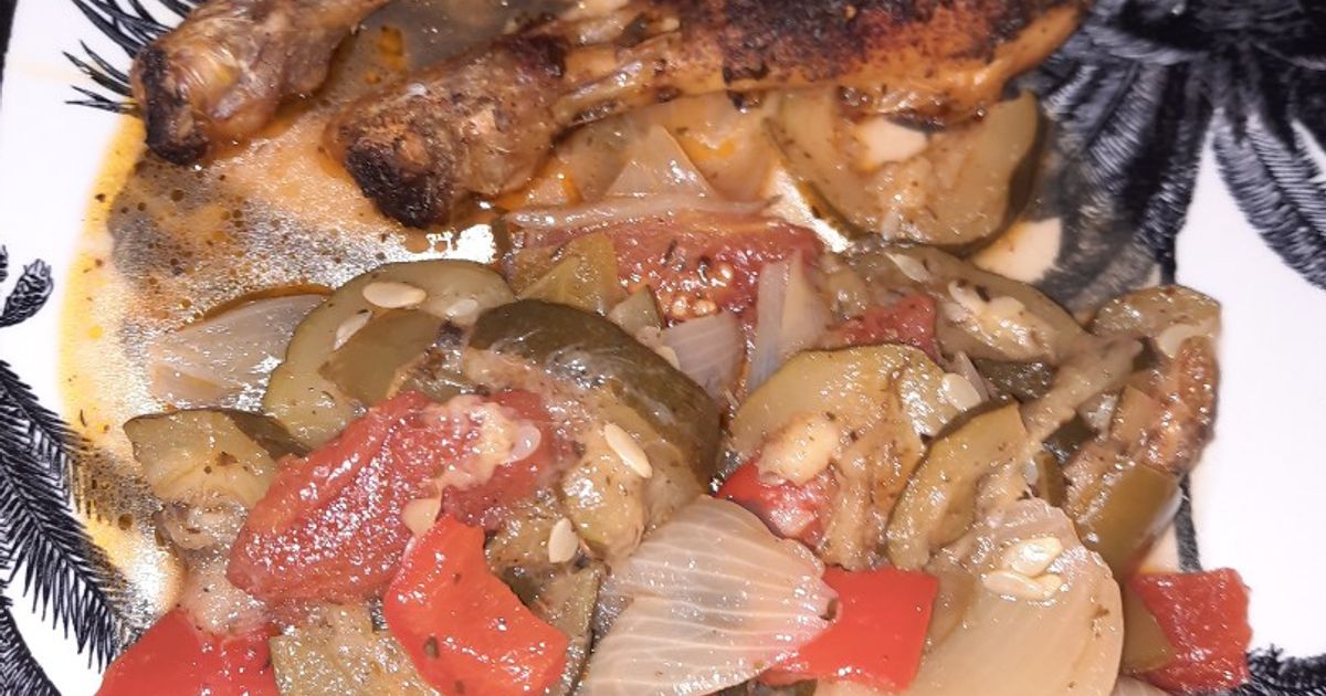 Ratatouille Niçoise Provençale Et C'est Pilon De Poulet Aux Four de Les ...