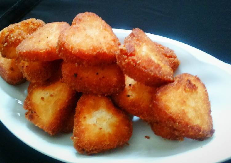 Hingair (rice flour and coconut nuggets)