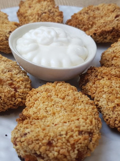 Una foto de Nuggets de pollo saludables