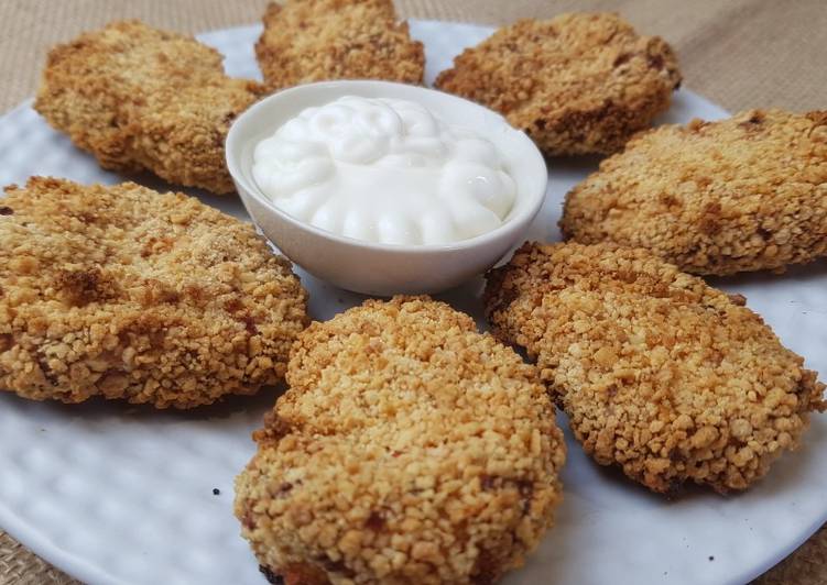 Nuggets de pollo saludables