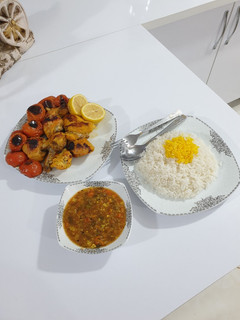 عکسی از دستور جوجه خوشمزه تابه ای😋