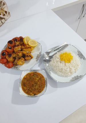 عکسی از دستور جوجه خوشمزه تابه ای😋