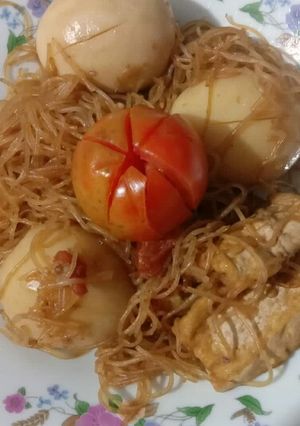 Foto resep Tumis tahu telor bihun ala mamaku..