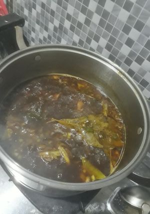Foto resep Rawon bumbu instan