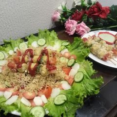 A picture of Kofta shashlik.