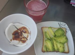 Una foto de Snack o lunch saludable