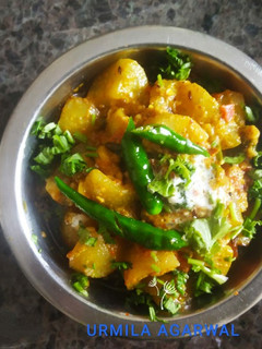 मलाई टिंडा की सब्जी (Malai tinda ki sabzi recipe in hindi) रेसिपी मुख्य फोटो