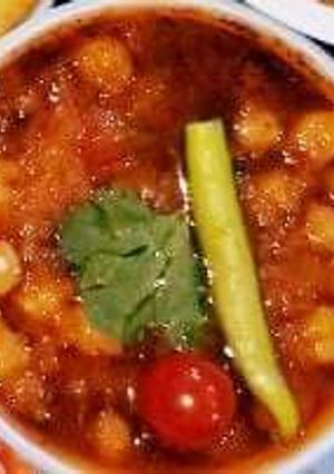 A picture of Punjabi Chhole.