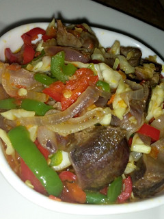 A picture of Gizzard Cabbage Sauce.
