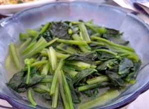Foto resep Cah Poleng (Bayam Jepang) Sederhana