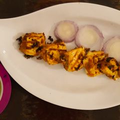 A picture of Grilled Lasuni Paneer.