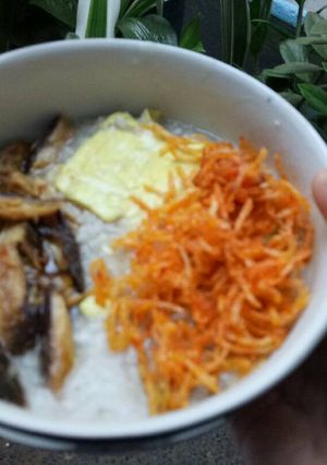 Foto resep Bubur pindang tongkol