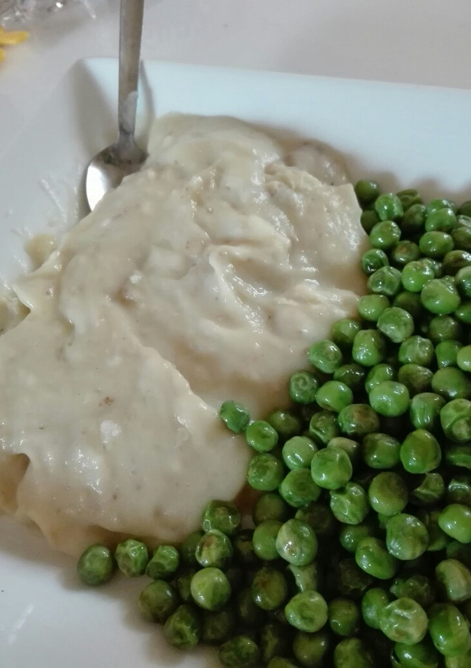 Una foto de Puré de patatas al estilo americano ñam ñam