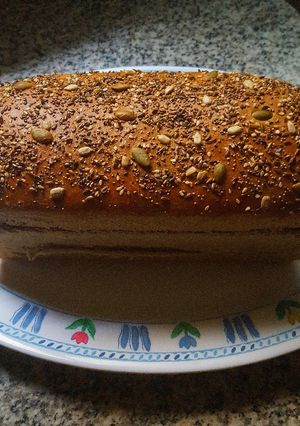 Una foto de Pan de molde integral