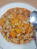 Guiso de vegetales y coditos