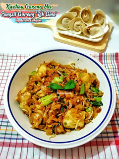 Foto resep Kwetiau Mix Pangsit Goreng Lek Gino