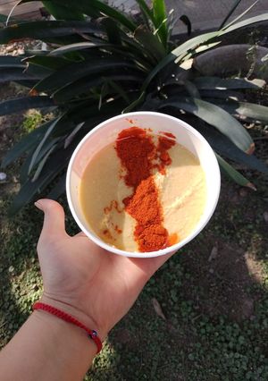 Una foto de Hummus de Garbanzos