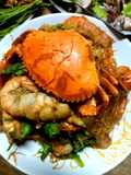 ปู+กุ้งอบวุ้นเส้น