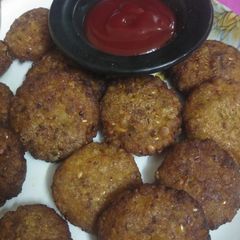 A picture of Potato cheese and sago let tikki.
