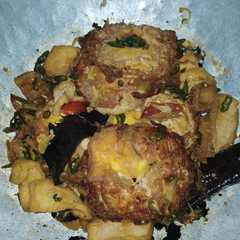 รูปของ Oseng telur tahu tomat