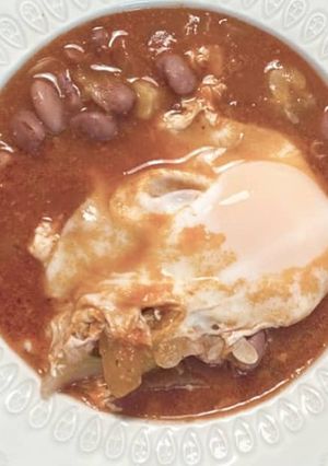 Foto de Feijão com Curgete e Ovo