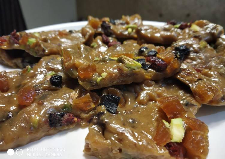 Simple Way to Prepare Award-winning Sheera Pira(Afghani Sweet)Mix Fruit Fudge