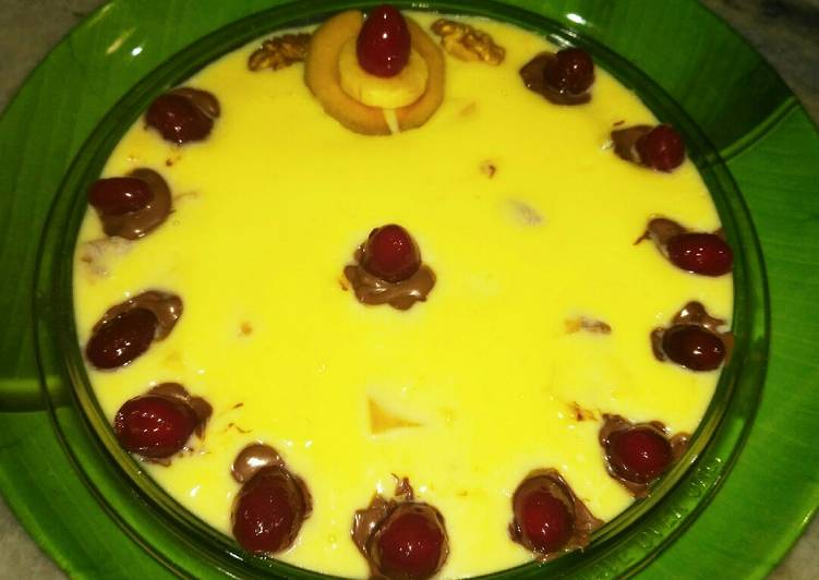 Recipe of Fruit custard