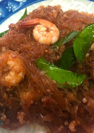 รูปของ พริกแกงวุ้นเส้นหมูสับกุ้ง