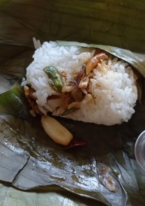 Foto resep Nasi Kucing teri sambal bawang merah