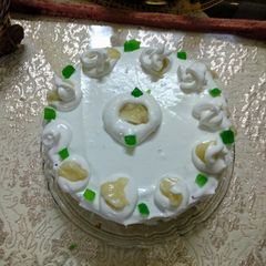 A picture of Eggless custard apple cake.